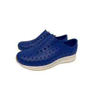 Native Robbie Sugarlite Kid's Shoes Slip-On Blue Lightweight Little Kid Size J1